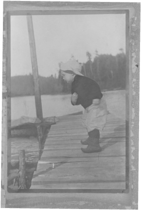 Figure 1: Lynd Ward as a toddler in Ontario