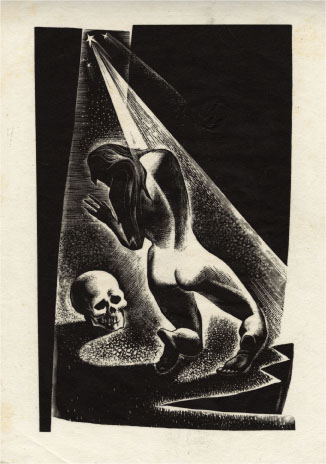 Figure 39: Original illustration from Song Without Words by Lynd Ward